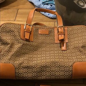 Authentic coach weekend bag